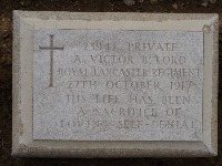 Struma Military Cemetery - Lord, Archie Victor Blythe